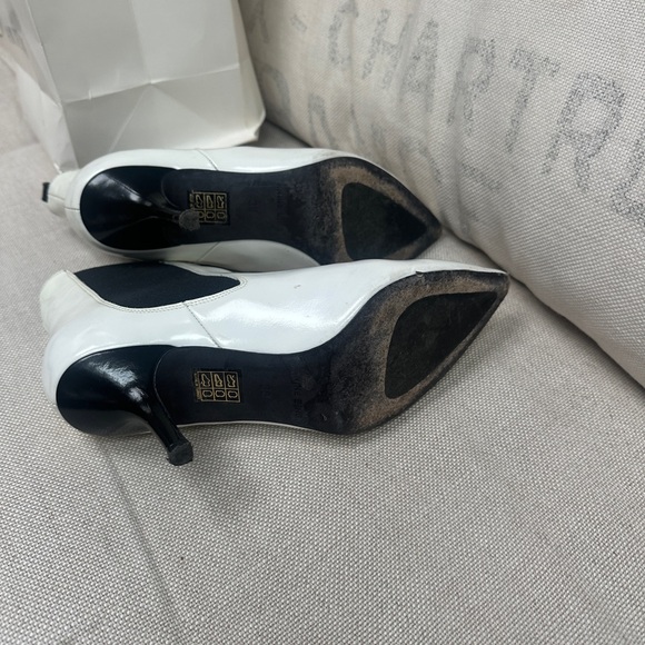 Like new Anine Bing white leather boots women size 38 - Picture 6 of 7